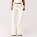 Sequin Wide Leglow waisted Trousers