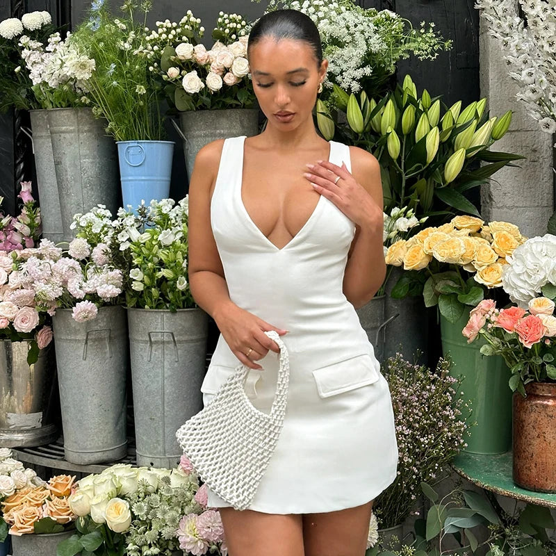 Bloom in Grace white dress