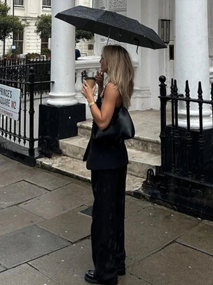 Women Strapless Split Tube Tops Sexy Corset Slim Backless Sleeveless Off Shoulder Single Breasted Vest Female 2024 Lady Top