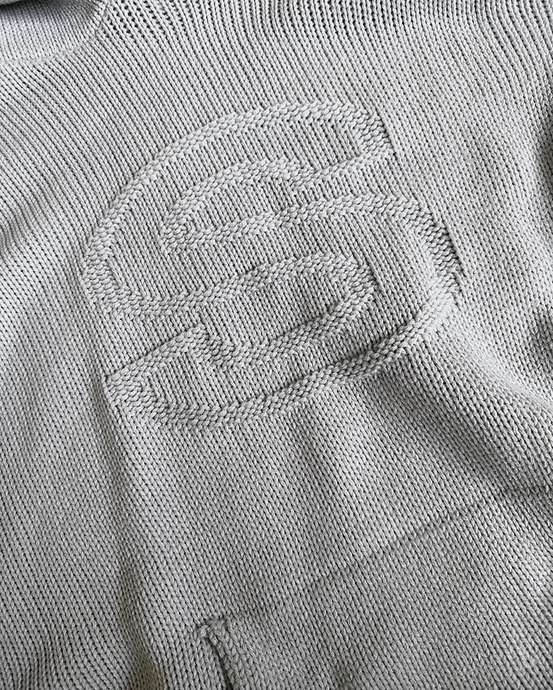 urban dusk knit hoodie