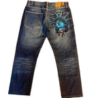 Liberty demin drip jeans