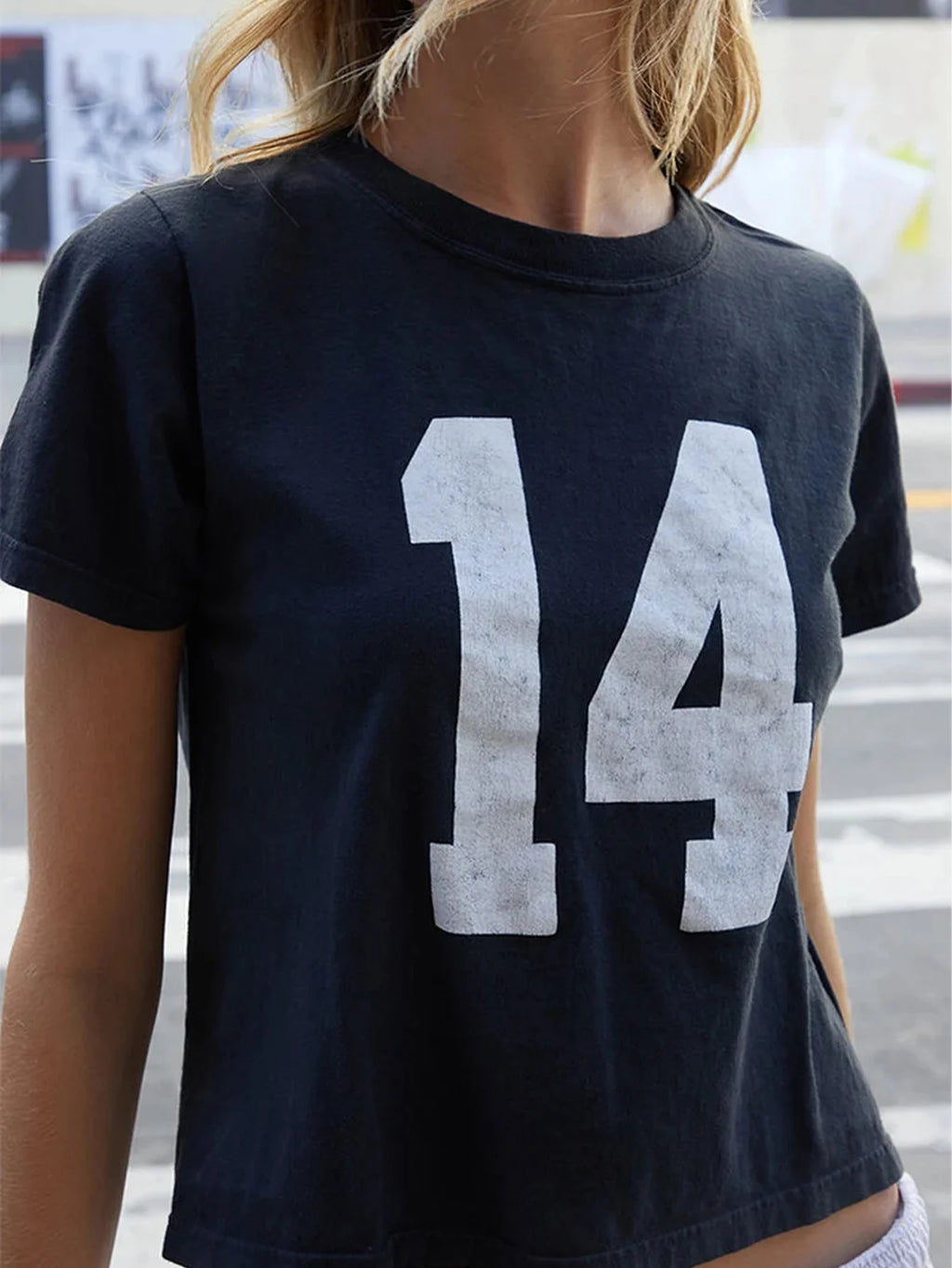 Varsity 14 baby tee